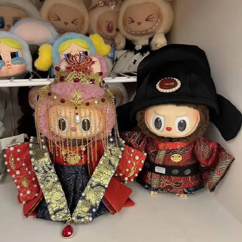 17cm Accessory For Labubu Doll Clothes Zimomo