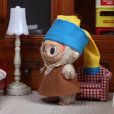 17cm Labubu Doll Outfits Designer Luxury Labubu