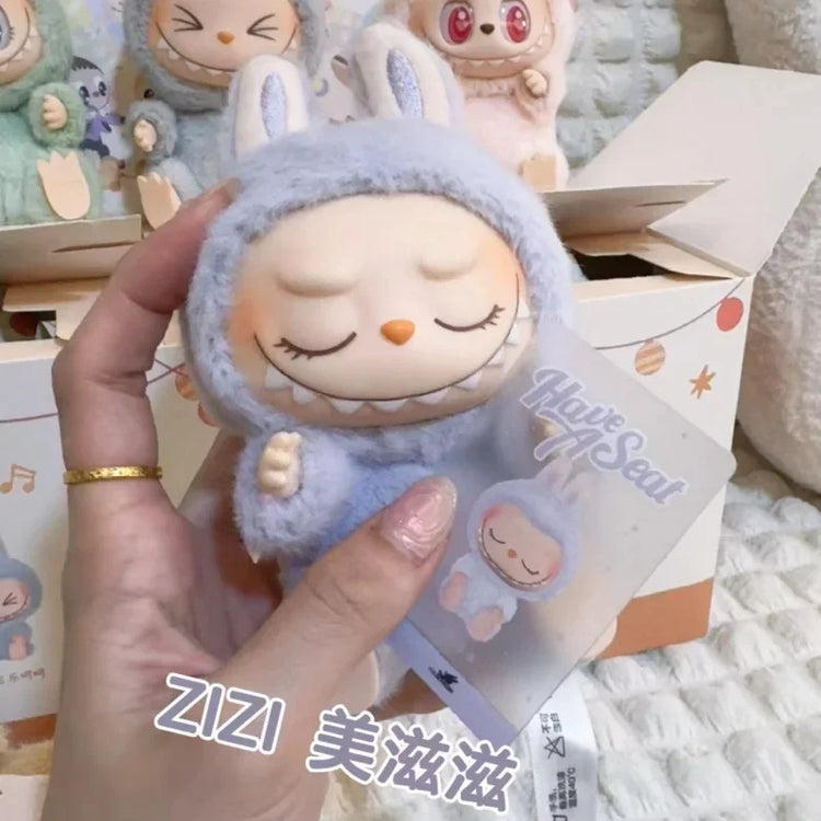 For Labubu Blind Box Toy Vinyl Doll Kawaii