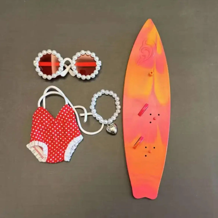 Sweet Labubu Summer Surfing Outfits Fashion