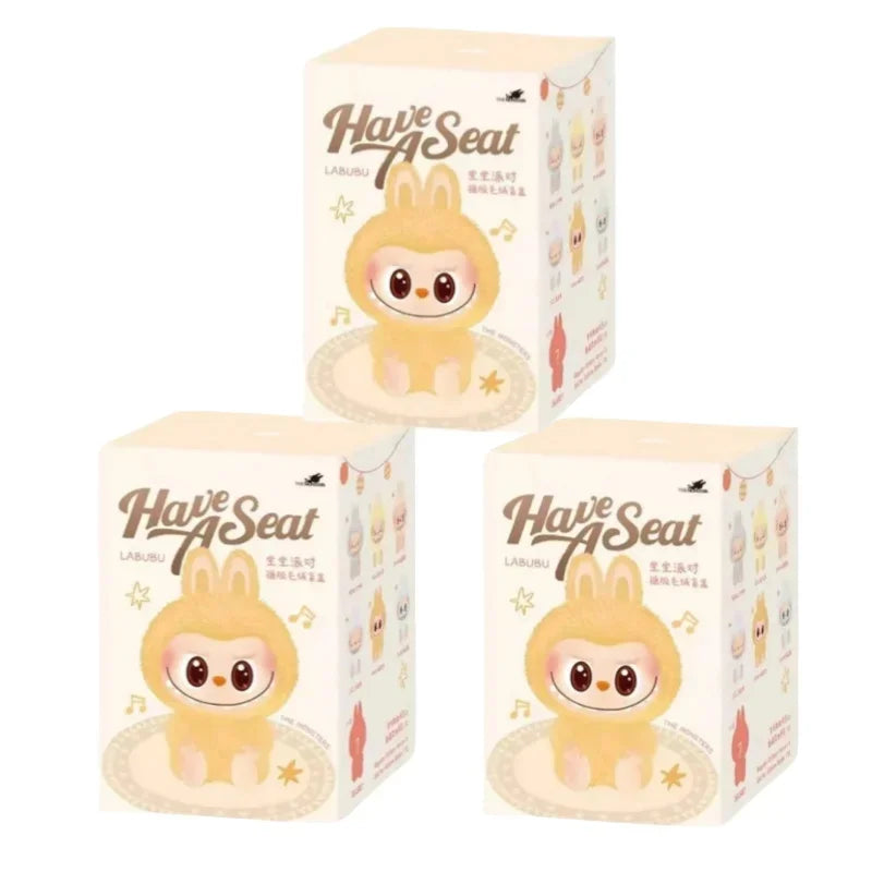 For Labubu Blind Box Toy  Vinyl Doll Kawaii