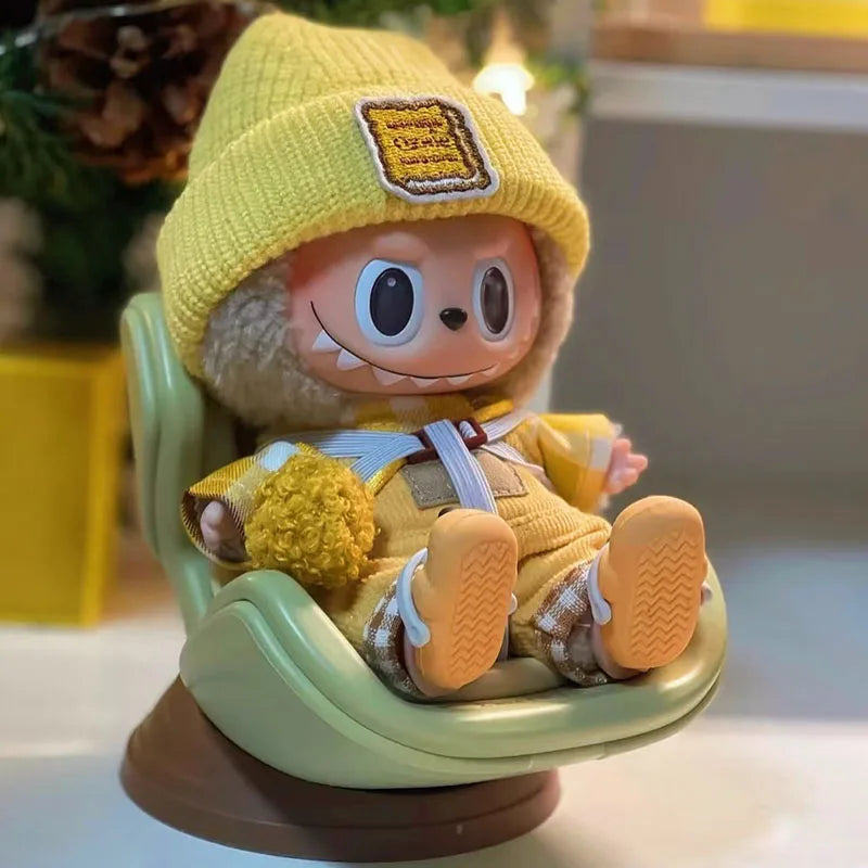 For Labubu Seating For 15/17cm Labubu Mini Chair