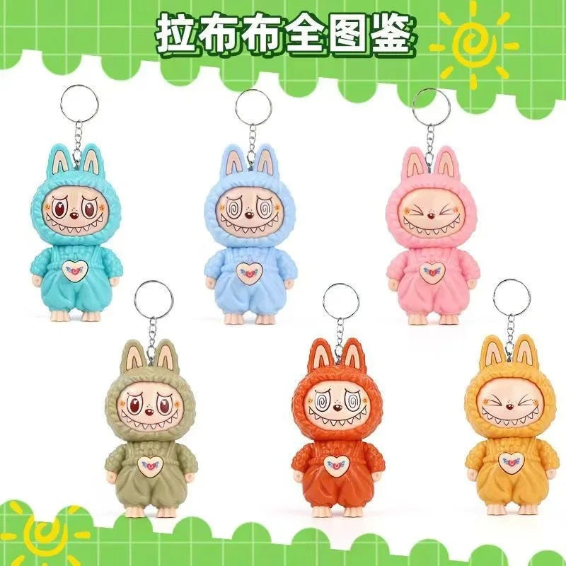 Rab face-changing doll animation keychain