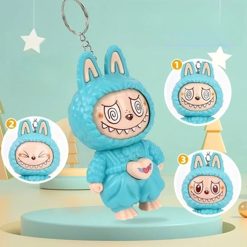 Rab face-changing doll animation keychain