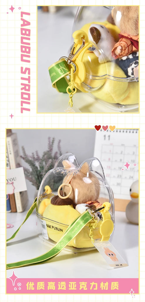 Labubu Doll Crossbody Transparent Outdoor