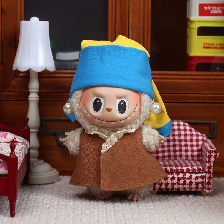 17cm Labubu Doll Outfits Designer Luxury Labubu