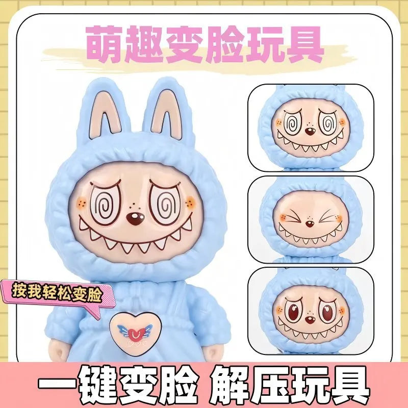Rab face-changing doll animation keychain