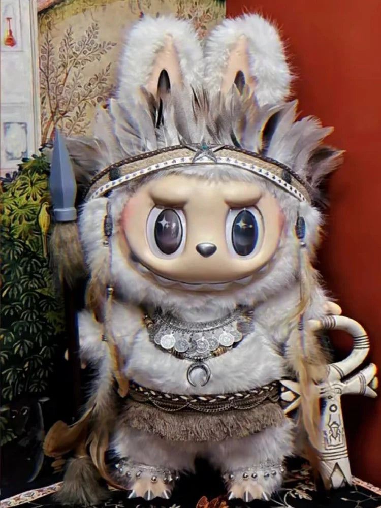 For 58cm Labubu Clothes Zimomo Big Leader Big