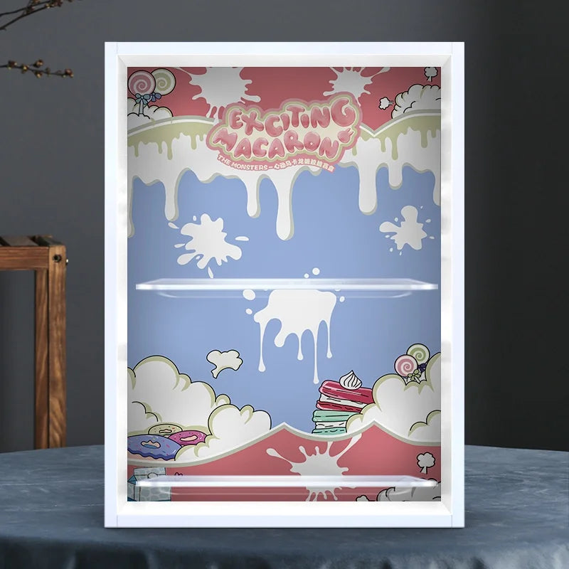 Labubu Heartbeat Macaroon Vinyl Face Plush Doll