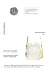 Labubu Doll Crossbody Transparent Outdoor
