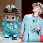 17cm Labubu G-Dragon Same Style Zimomo Baby