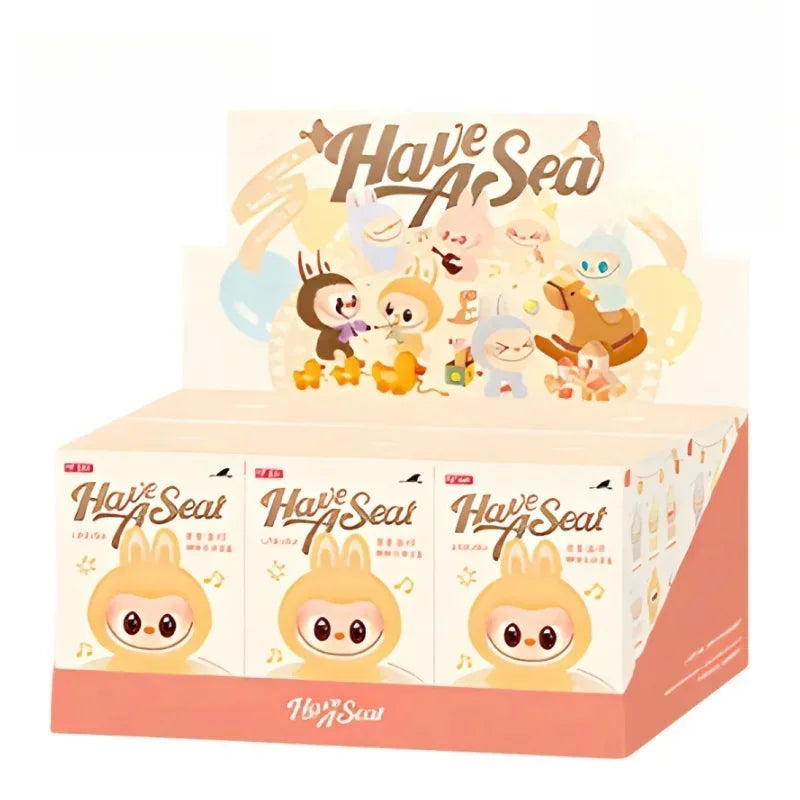 For Labubu Blind Box Toy  Vinyl Doll Kawaii