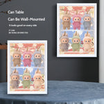 Labubu Heartbeat Macaroon Vinyl Face Plush Doll