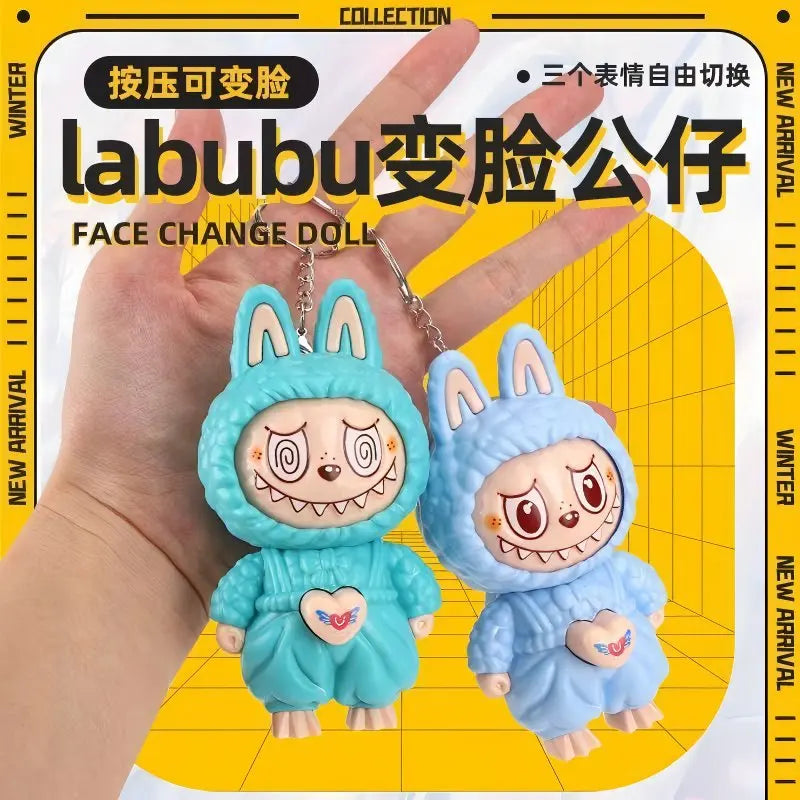 Rab face-changing doll animation keychain