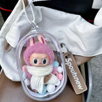 V1 V2 Labubu Protective Cover Cotton Doll Sitting