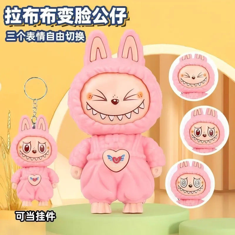 Rab face-changing doll animation keychain