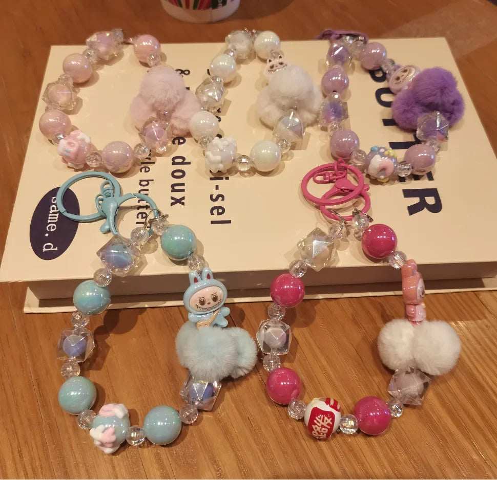 New Cute Labu Doll Anime Phone Chain, Fashion