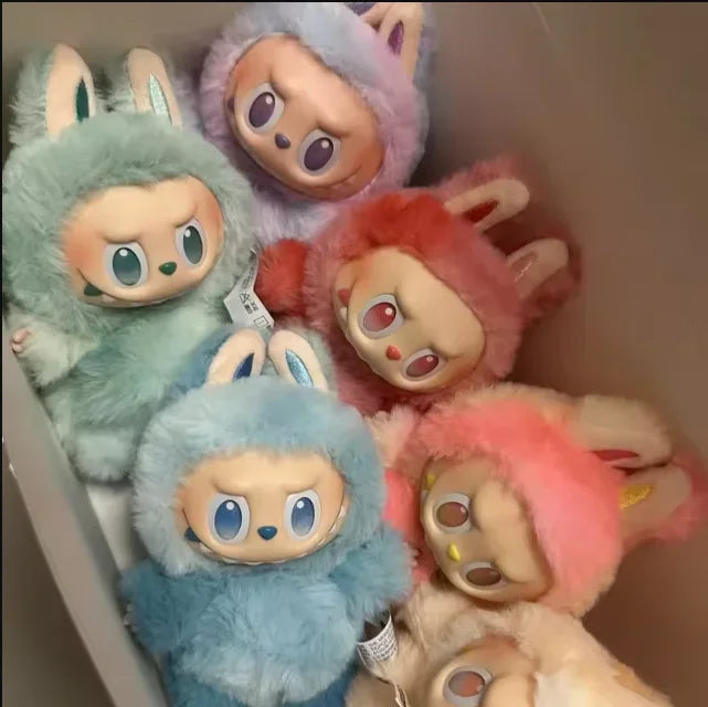 For Labubu Blind Box Toy Vinyl Doll Kawaii