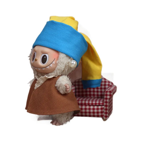 17cm Labubu Doll Outfits Designer Luxury Labubu