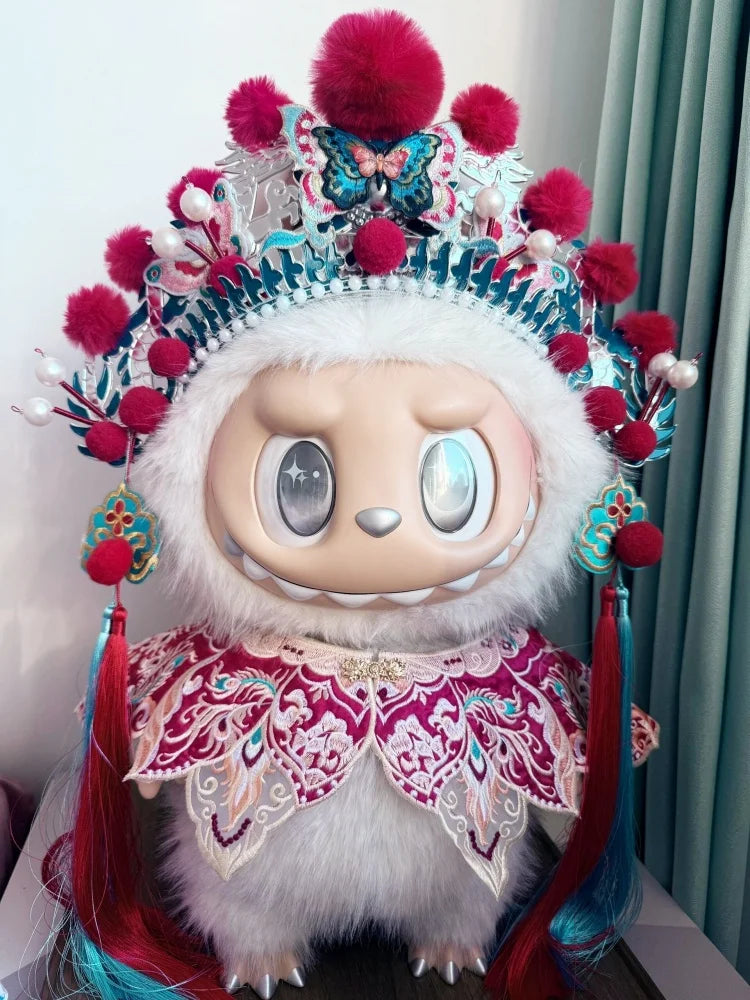 For 58cm Labubu Clothes Zimomo Big Leader Big