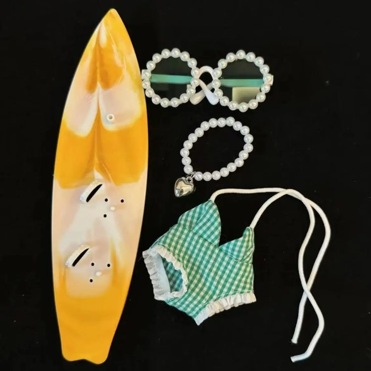 Sweet Labubu Summer Surfing Outfits Fashion