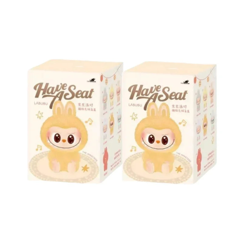 For Labubu Blind Box Toy  Vinyl Doll Kawaii