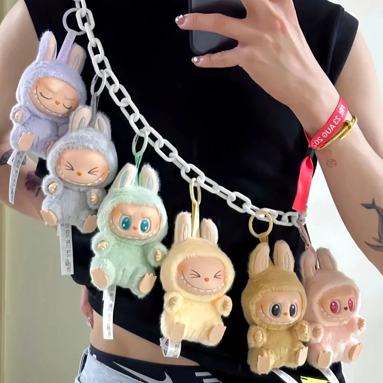For Labubu Blind Box Toy Vinyl Doll Kawaii