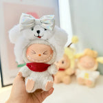 15cm/17cm Labubu Doll Costume Sitting Party 1st