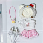 Labubu 17cm Baby Clothes Hellokitty Peripheral