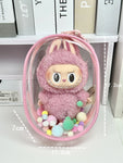 V1 V2 Labubu Protective Cover Cotton Doll Sitting