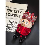 17cm Labubu G-Dragon Same Style Zimomo Baby