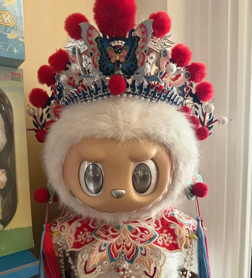 For 58cm Labubu Clothes Zimomo Big Leader Big