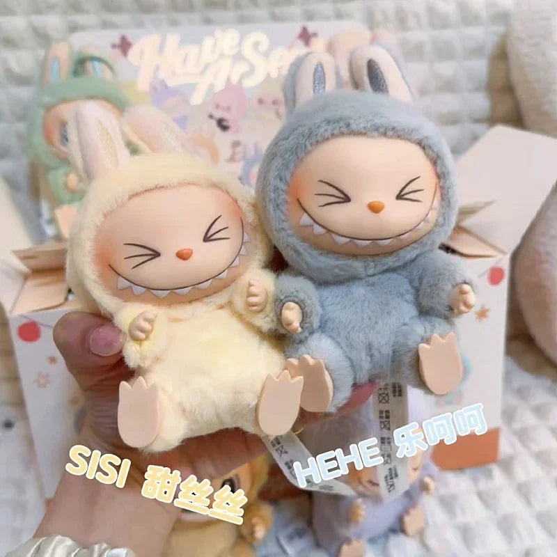 For Labubu Blind Box Toy  Vinyl Doll Kawaii