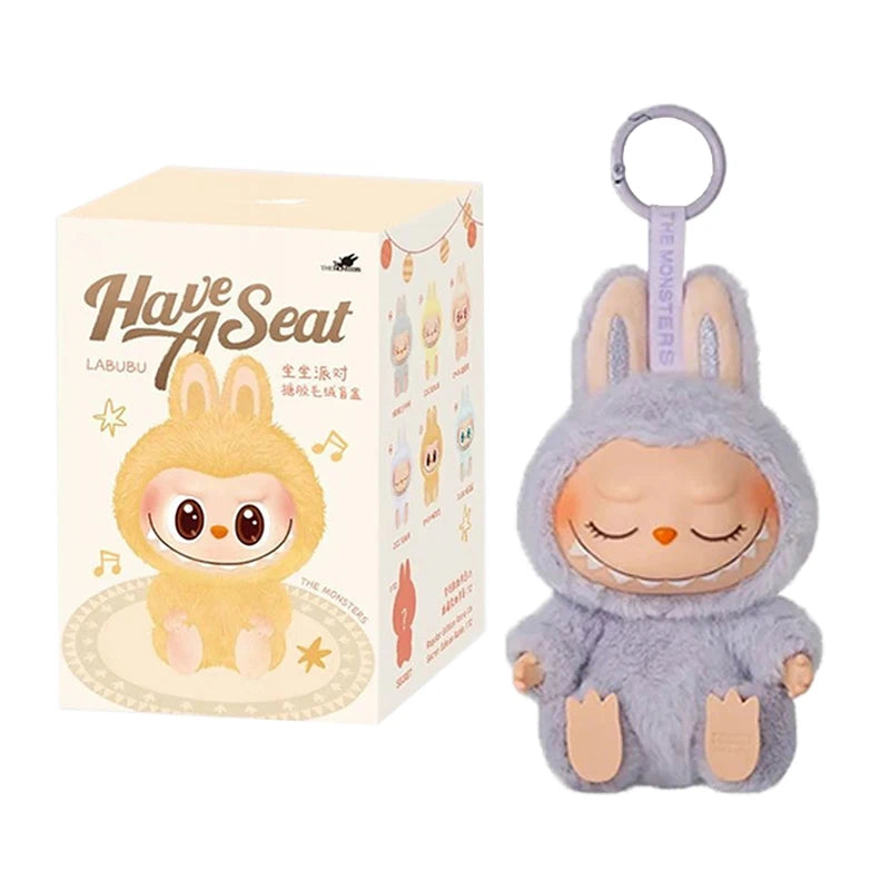 For Labubu Blind Box Toy  Vinyl Doll Kawaii