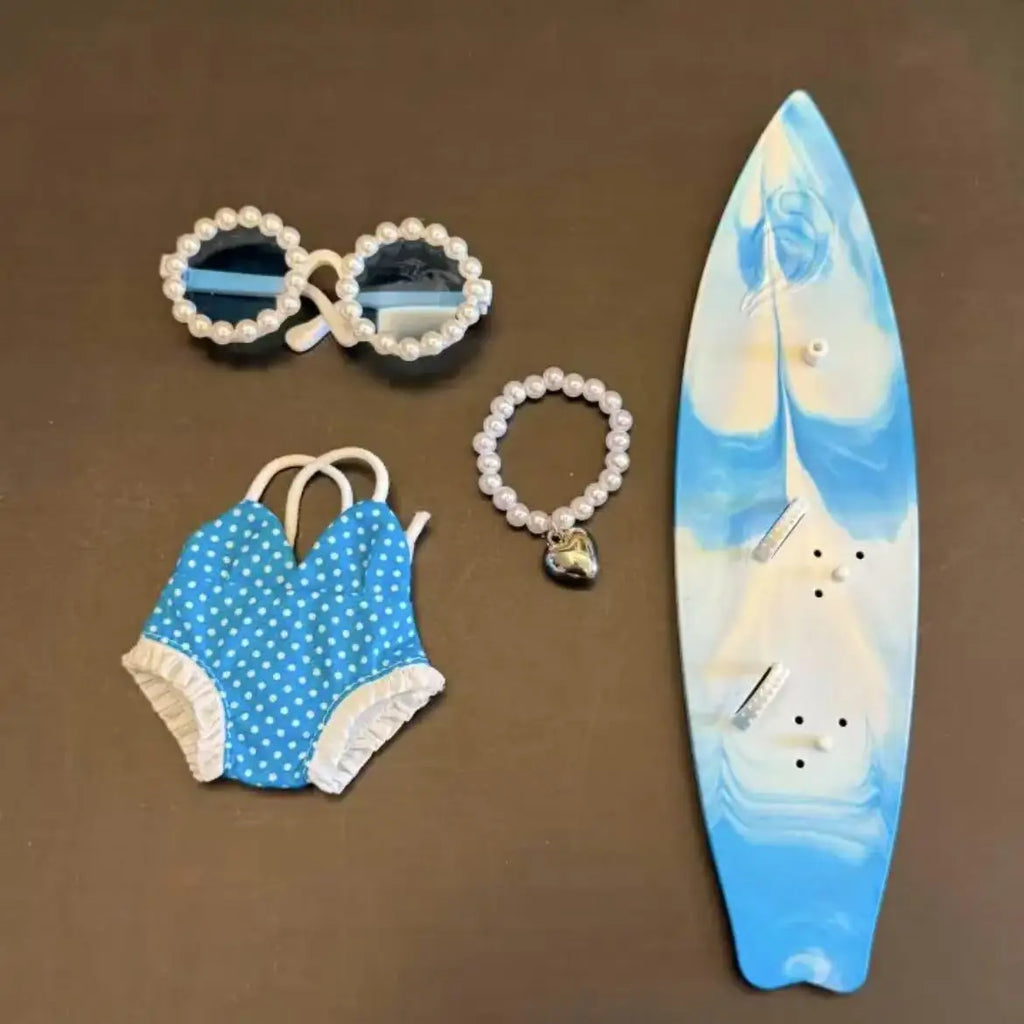 Sweet Labubu Summer Surfing Outfits Fashion