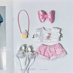 Labubu 17cm Baby Clothes Hellokitty Peripheral
