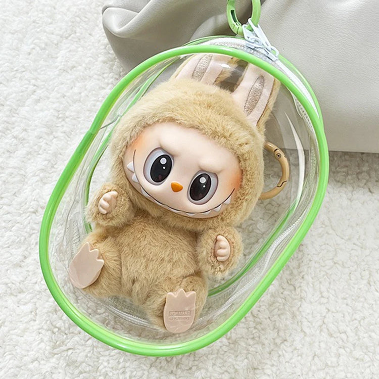 15cm Labubu Transparent Protective Cover Monster
