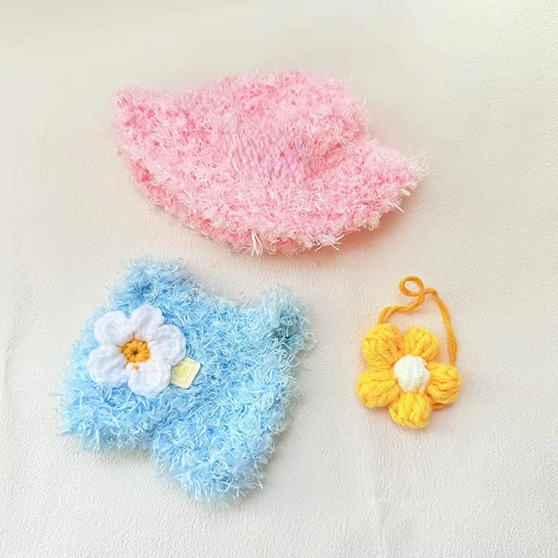 15cm/17cm Labubu Doll Costume Sitting Party 1st