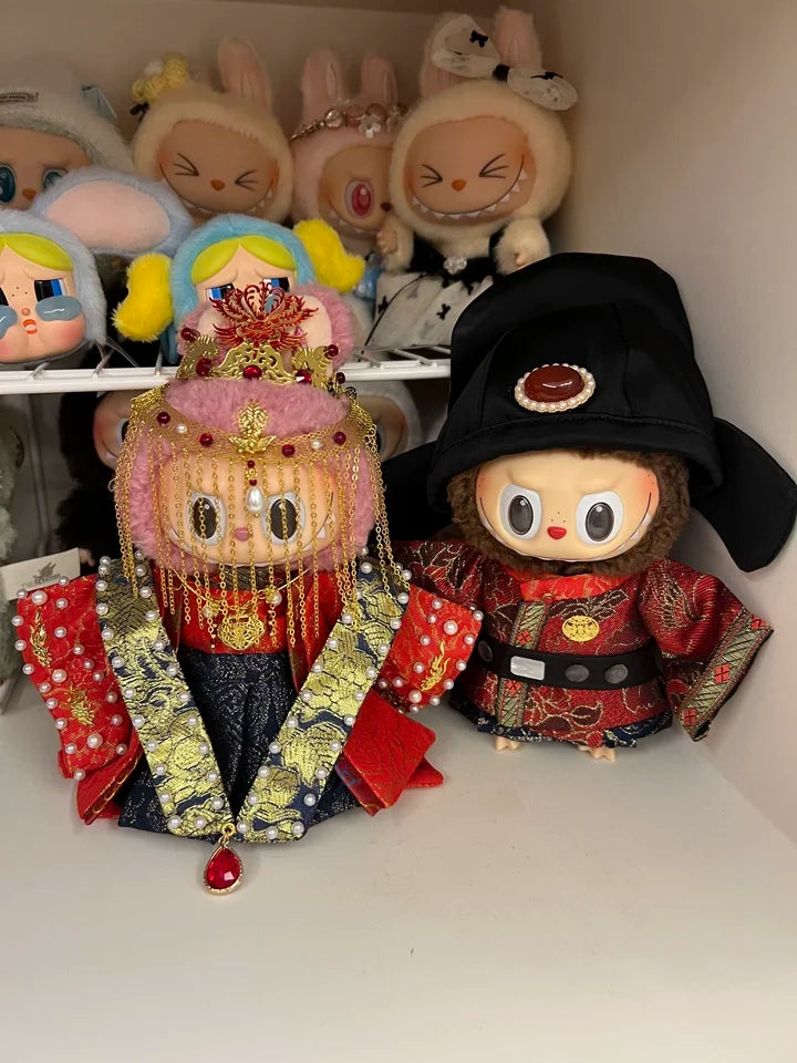 17cm Accessory For Labubu Doll Clothes Zimomo