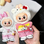 Labubu 17cm Baby Clothes Hellokitty Peripheral