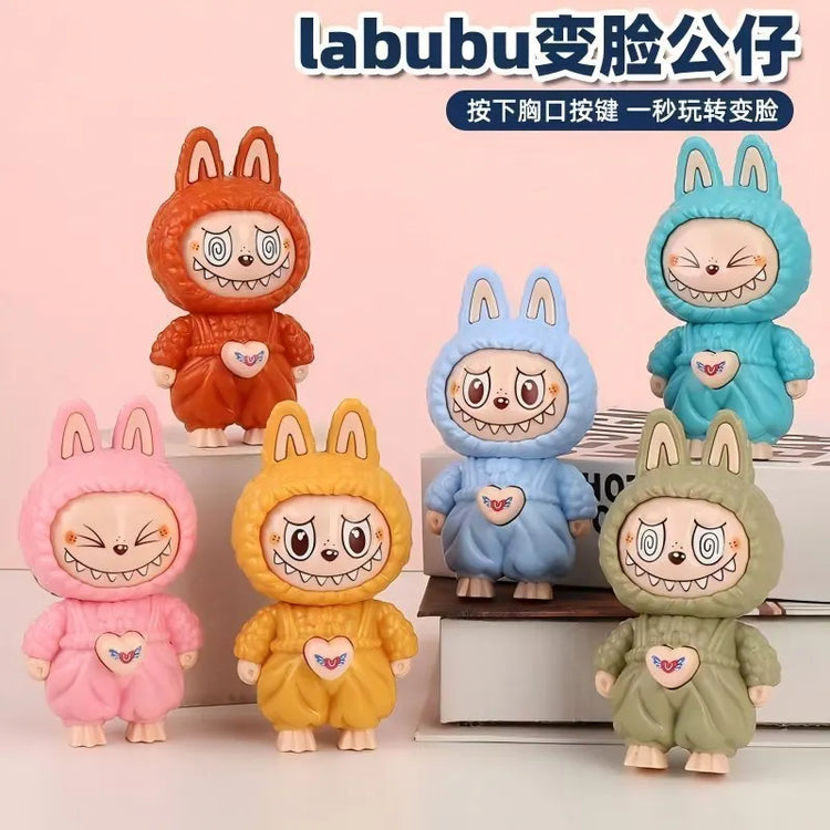 Rab face-changing doll animation keychain