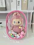 V1 V2 Labubu Protective Cover Cotton Doll Sitting
