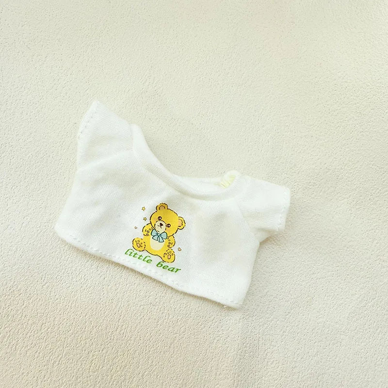 15cm/17cm Labubu Doll Costume Sitting Party 1st