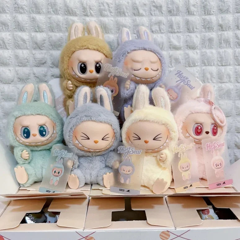 For Labubu Blind Box Toy  Vinyl Doll Kawaii