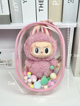 V1 V2 Labubu Protective Cover Cotton Doll Sitting