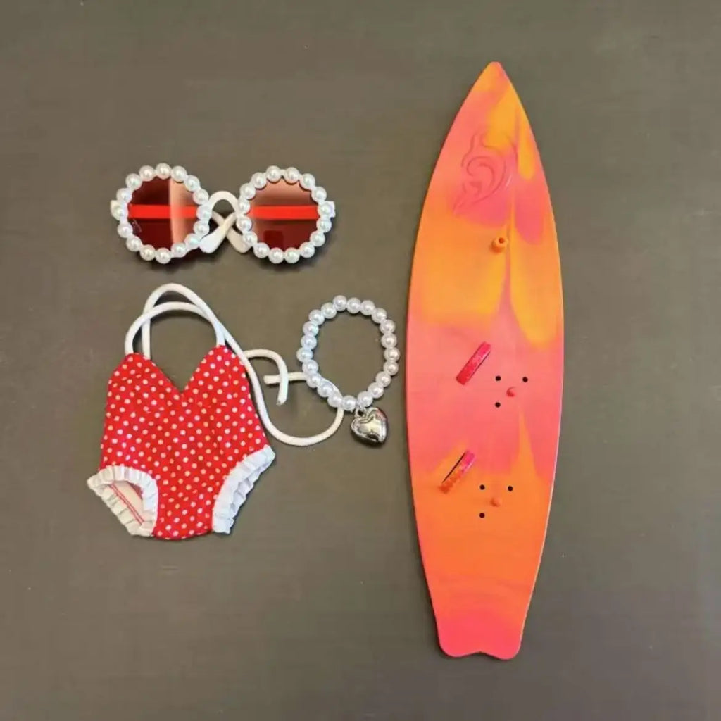 Sweet Labubu Summer Surfing Outfits Fashion