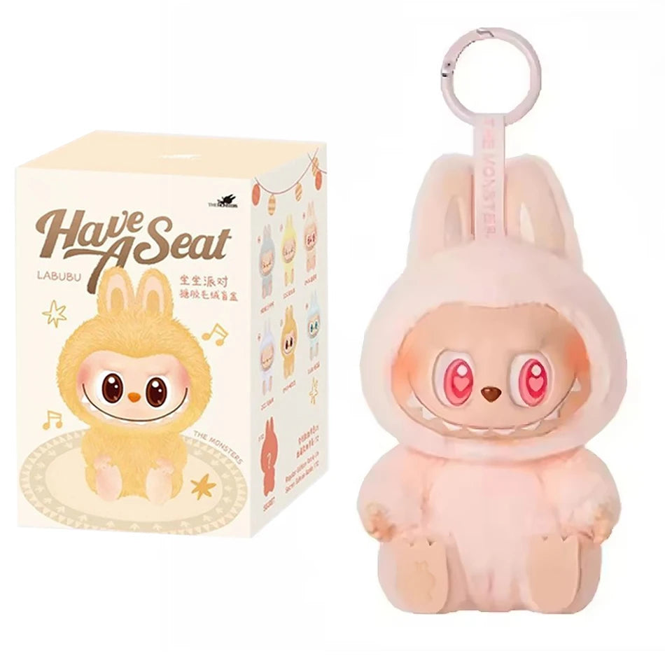 For Labubu Blind Box Toy  Vinyl Doll Kawaii