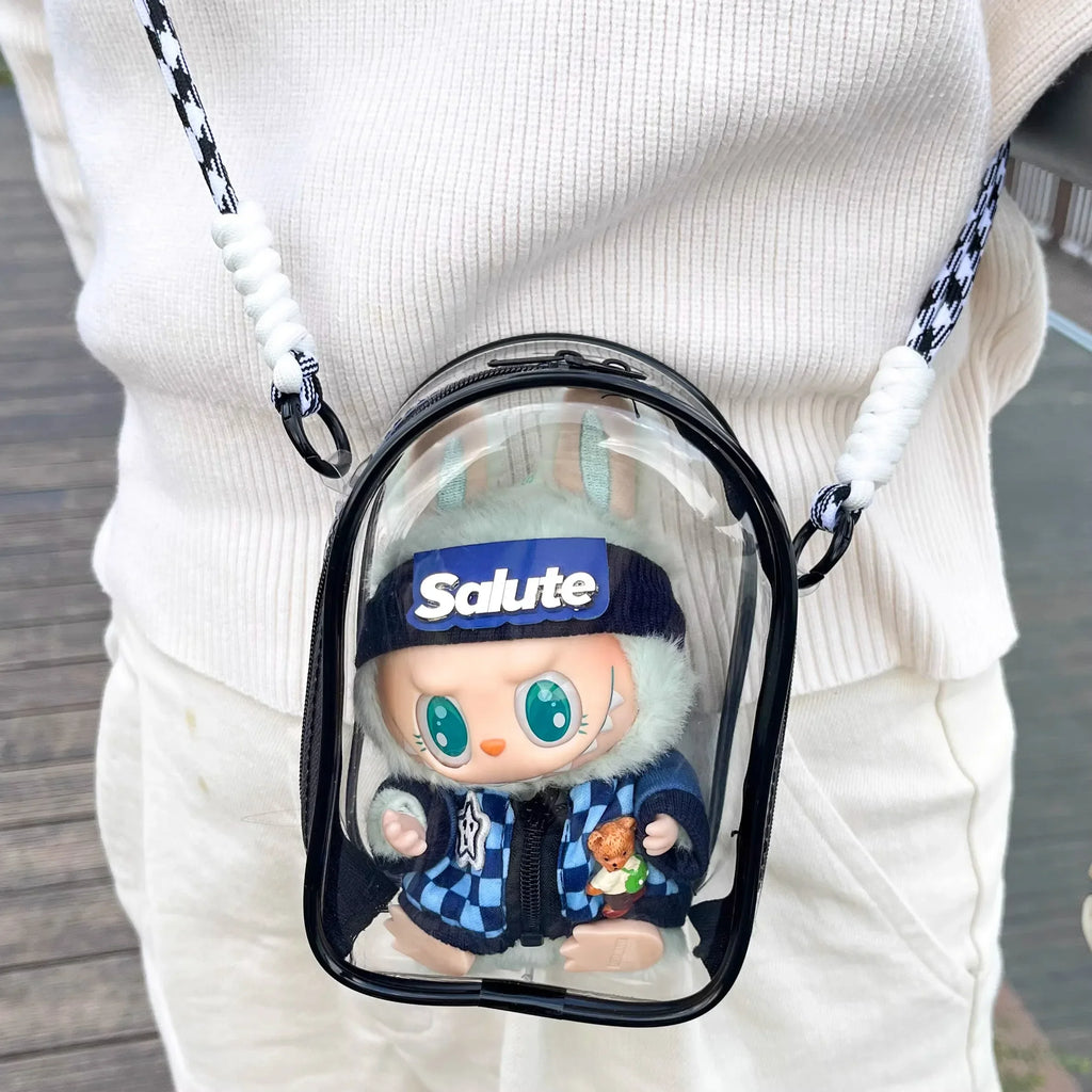 Labubu Protect Case Labubu Sitting Party 15cm