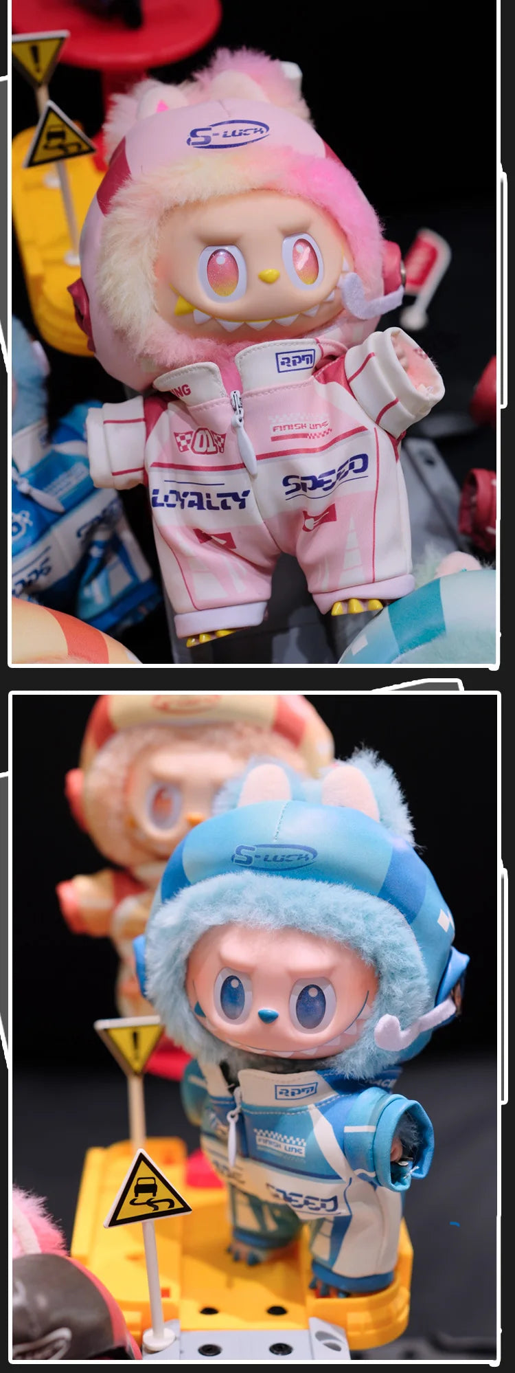 New Six-Color Racing Suit For Labubu Clothes