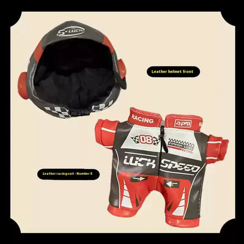 New Six-Color Racing Suit For Labubu Clothes